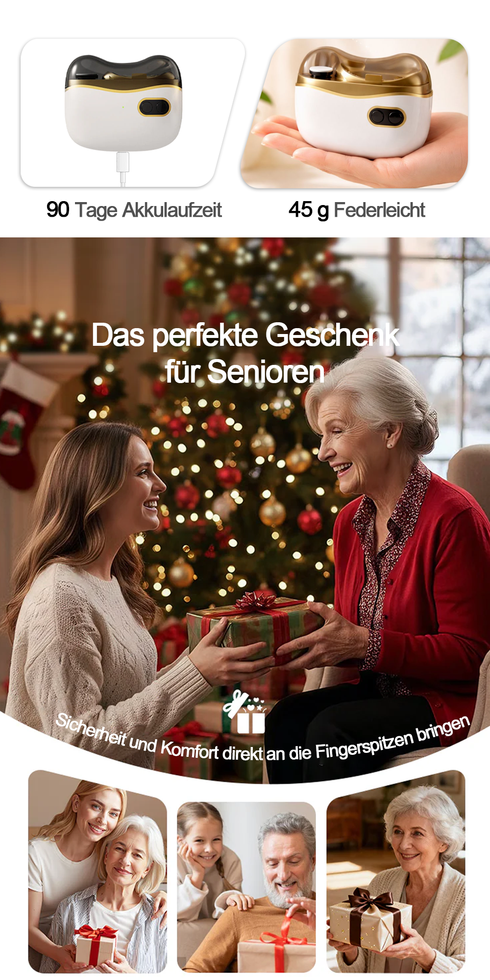 🏆 Neujahrs-Sonderangebot 🔥 55 % RABATT ⏳ 2-in-1 Elektrischer Nagelknipser & Polierer -Remifa®