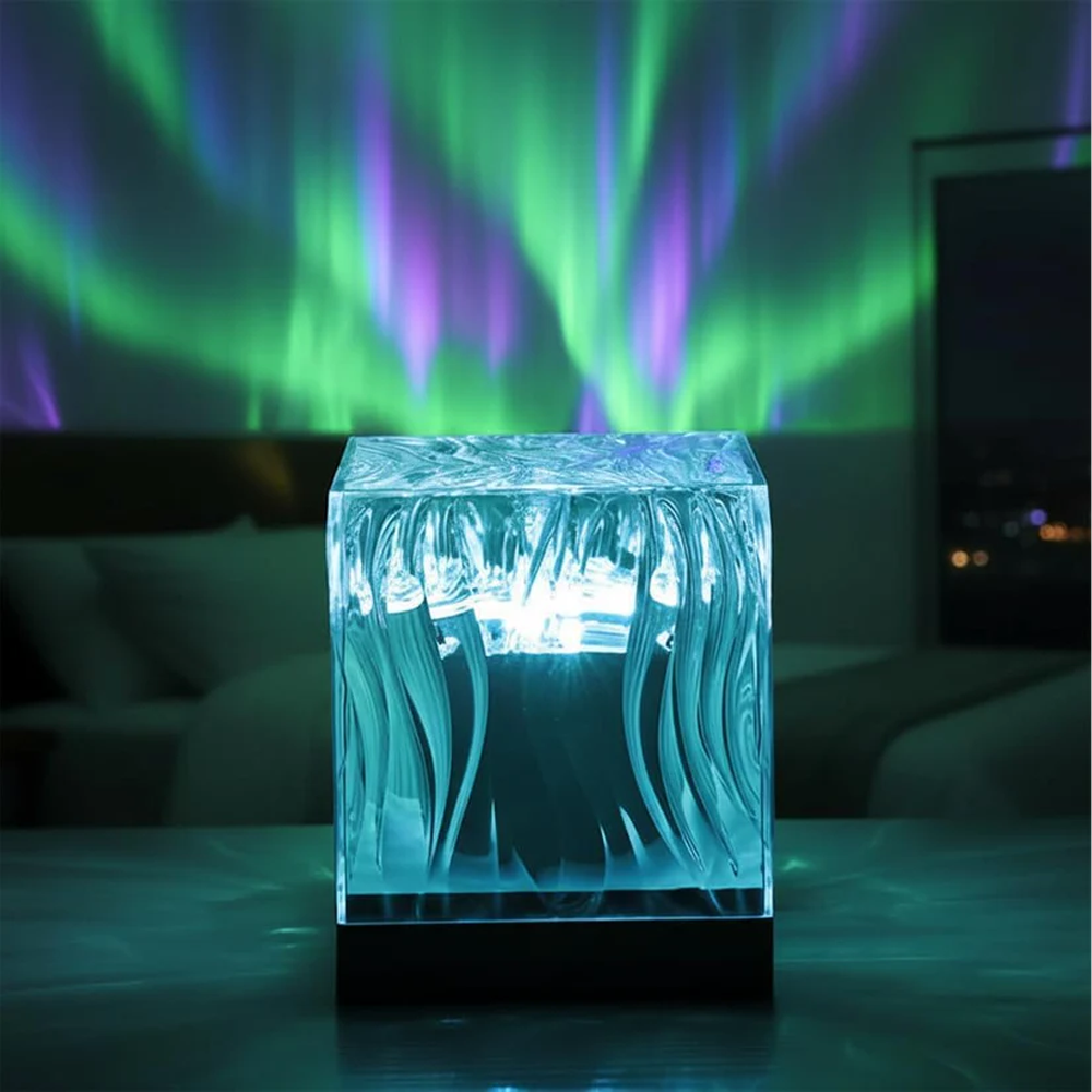💥Letzter Tag: 50 % Rabatt💥Nordlicht-Traum Projektor 2026 – 16-Farben-Aurora-Lampe, stimmungsvolle Beleuchtung für Schlafzimmer, moderne Deko-Leuchte für Zuhause