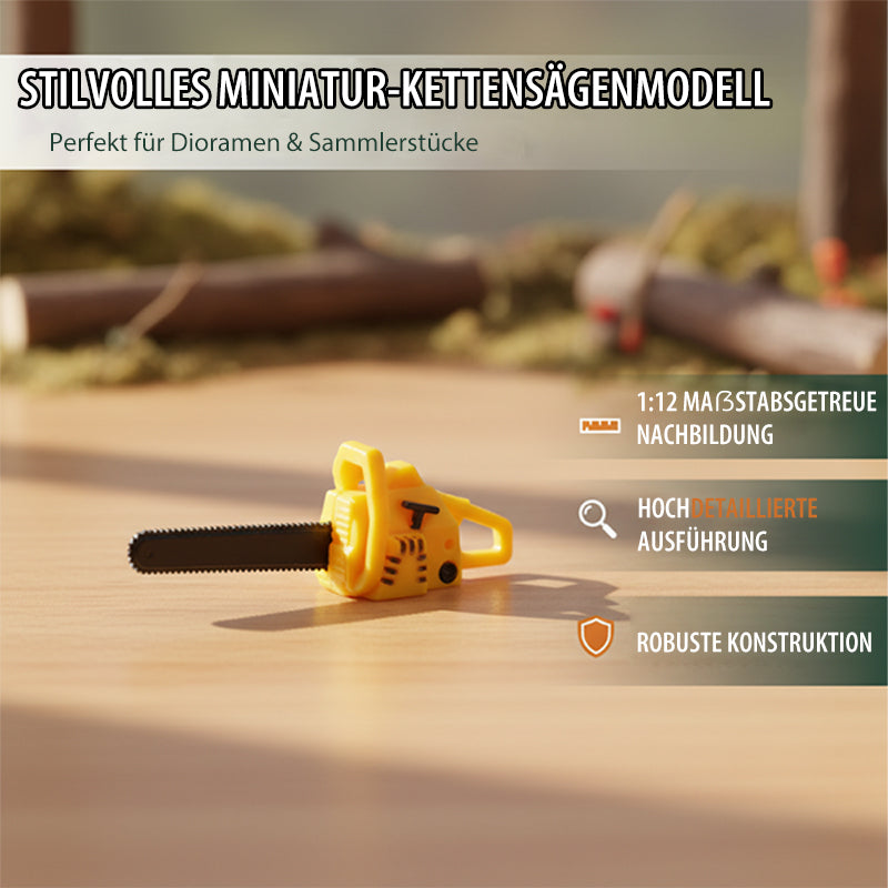 đ„Stilvolles Miniatur-KettensĂ€genmodell