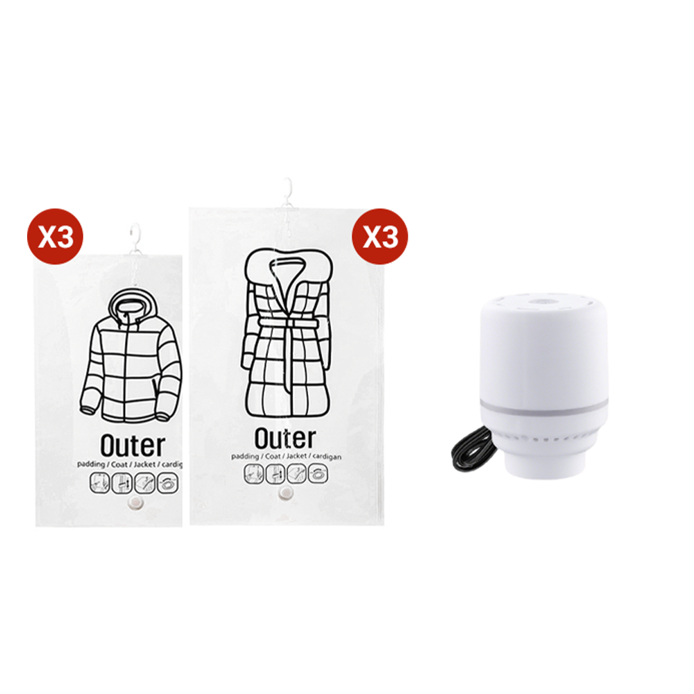 💘 Valentinstagsangebot: 50% Rabatt! ✨Hängende Vakuum-Aufbewahrungsbeutel mit Elektropumpe – Sparen Sie 75 % mehr Platz & Zeit!