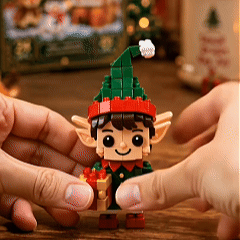 upsell⏳ Nur heute 49 % sparen – 🎄 12-Tage-Mini-Weihnachts-Bauset zum Selberbauen | 12 einzigartige, festliche Bausets mit Aufhängeschlaufen – perfekt zum Schmücken von Weihnachtsbäumen, Kränzen und festlichen Dekorationen 🧱