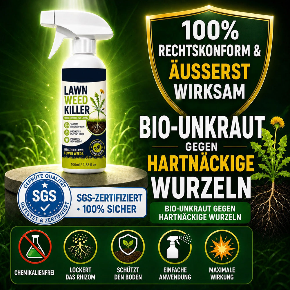 🏆50 % RABATT🔥  🌿 Unkraut-Stop – Stark gegen Unkraut & hemmt neues Wachstum | Für Garten, Wege & Hof