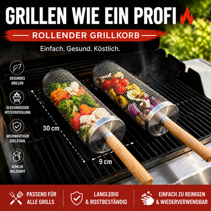 🔥Rollende Grillmand 🔥