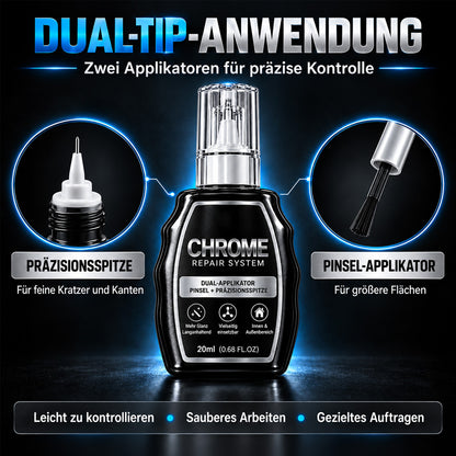 🚗 Chrompflege 2-in-1 – Entfernt Oxidation & Bringt Metalloberflächen Zum Strahlen