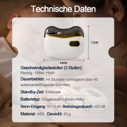 🏆 Bestseller 🔥 58 % RABATT ⏳ 2-in-1 Elektrischer Nagelknipser & Polierer -Remifa®