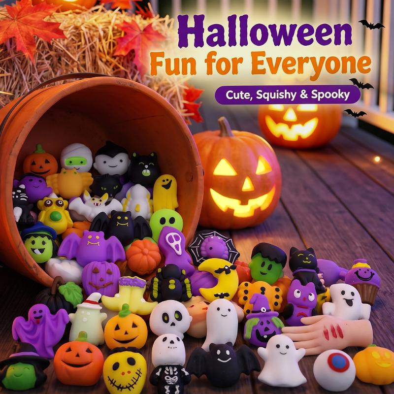 🎃👻Halloween Squishy Set – Kleine Überraschungen für die ganze Party