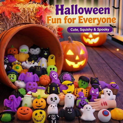 🎃👻Halloween Squishy Set – Kleine Überraschungen für die ganze Party