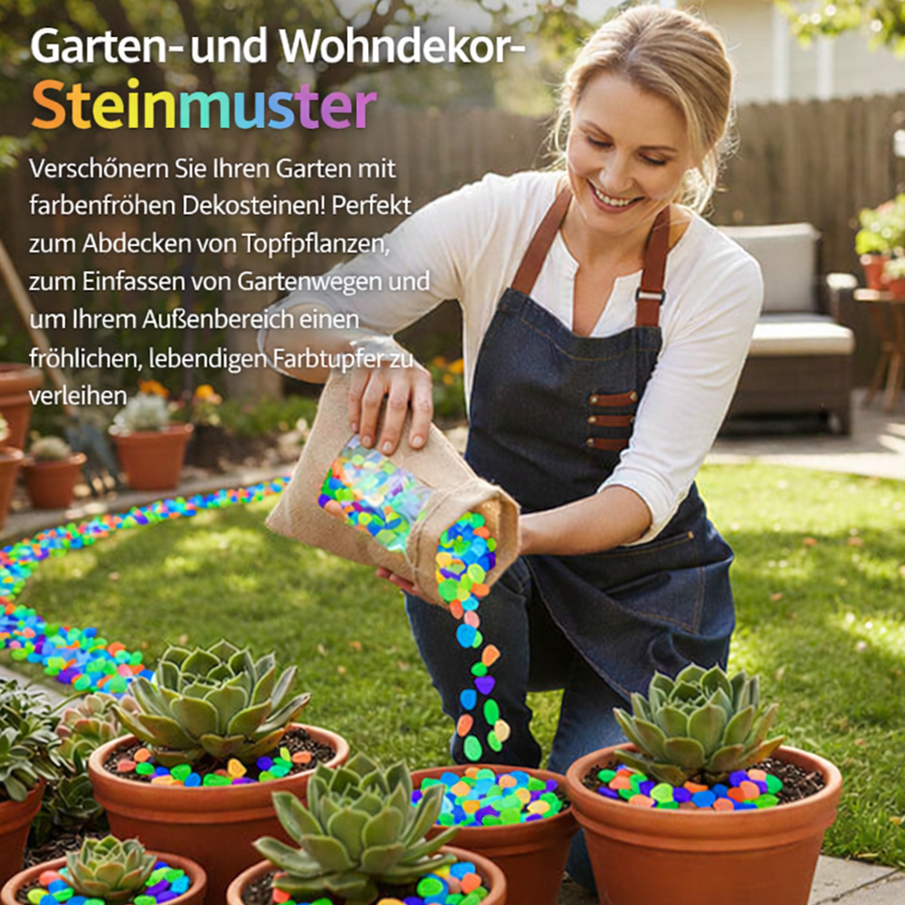 🔥1000 kaufen, 1000 gratis dazu🔥Leuchtende Steine für Garten- und Wohnkultur