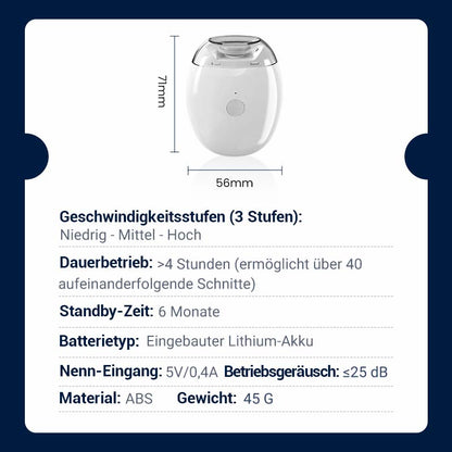 💥LETZTER TAG VERKAUF 50% RABATT💥 Universelle automatische Nagelfeile für Erwachsene und Kinder👶 – Safe, Quiet & Easy -Remifa®