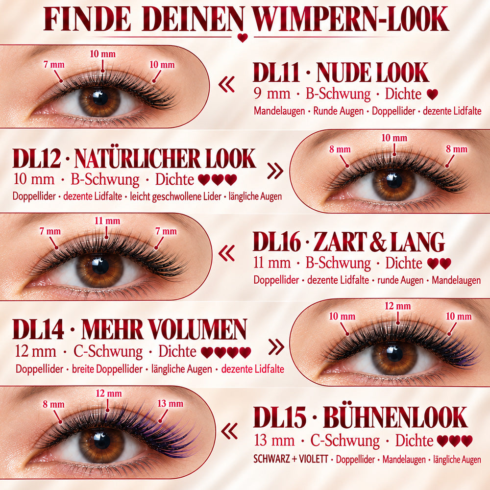 🌺Glue-Free Self-Adhesive Lashes – 3-Second, Natural & Reusable