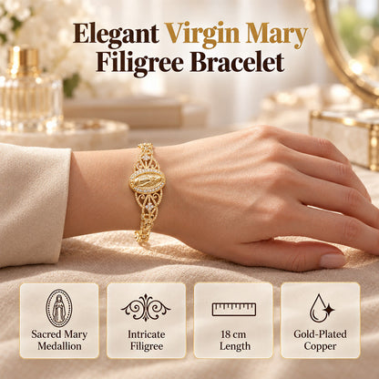 ⏳ NUR FÜR KURZE ZEIT ⏰ Maria-Armband, filigranes Blumendesign – Perfekt zu jedem Outfit & als Geschenk ✨
