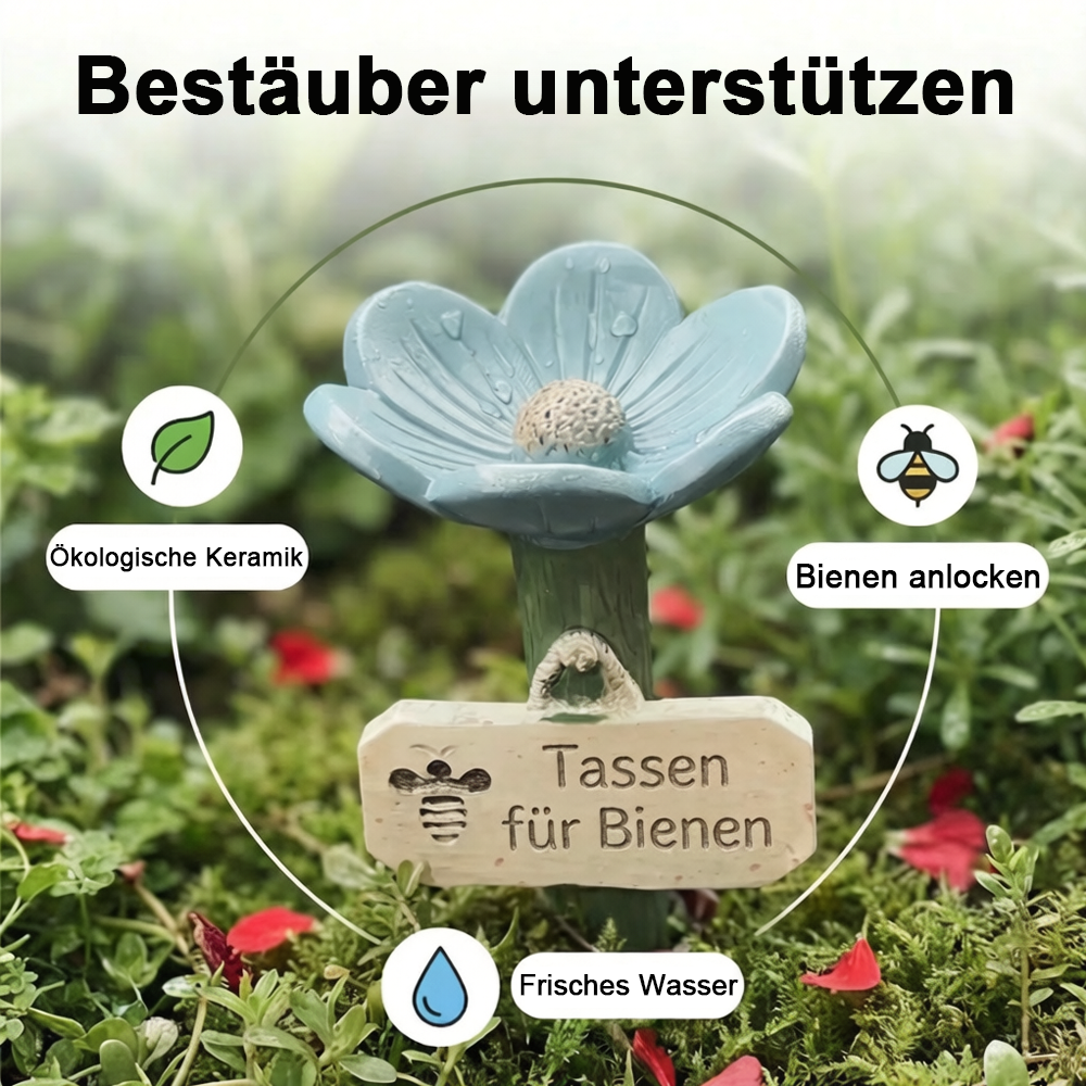 ⏰Nur für kurze Zeit 50 % Rabatt🐝Blumenförmige Bienen-Tränke💧