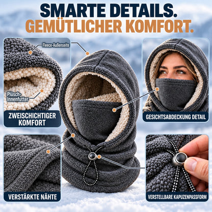 upsell❄️ 3-in-1 Winter-Sturmhaube – Winddichter Fleece-Gesichtsschutz für Damen & Herren, warm & kuschelig für Ski, Radfahren & Outdoor 🧣