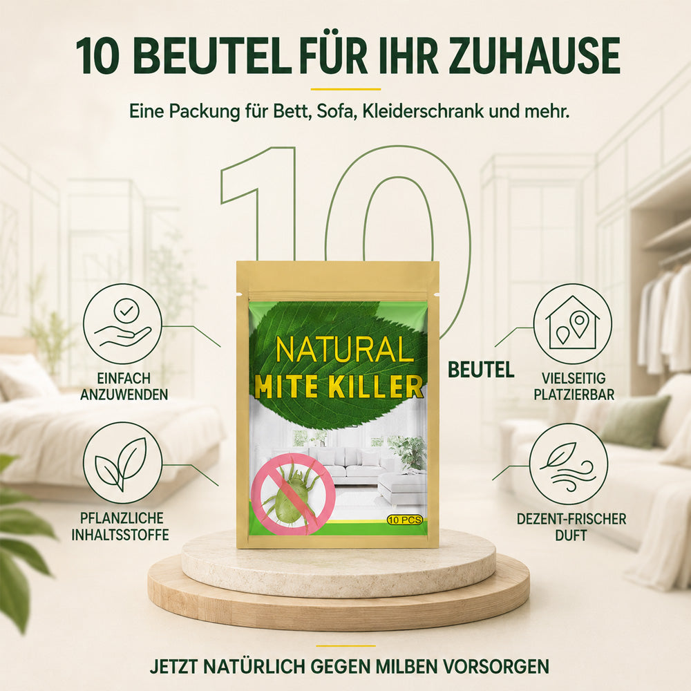 ♻️Milbenschutz-Säckchen gegen Hausstaubmilben | Milben in Matratze, Bett und Sofa wirksam bekämpfen – für hygienische Frische und erholsamen Schlaf✨