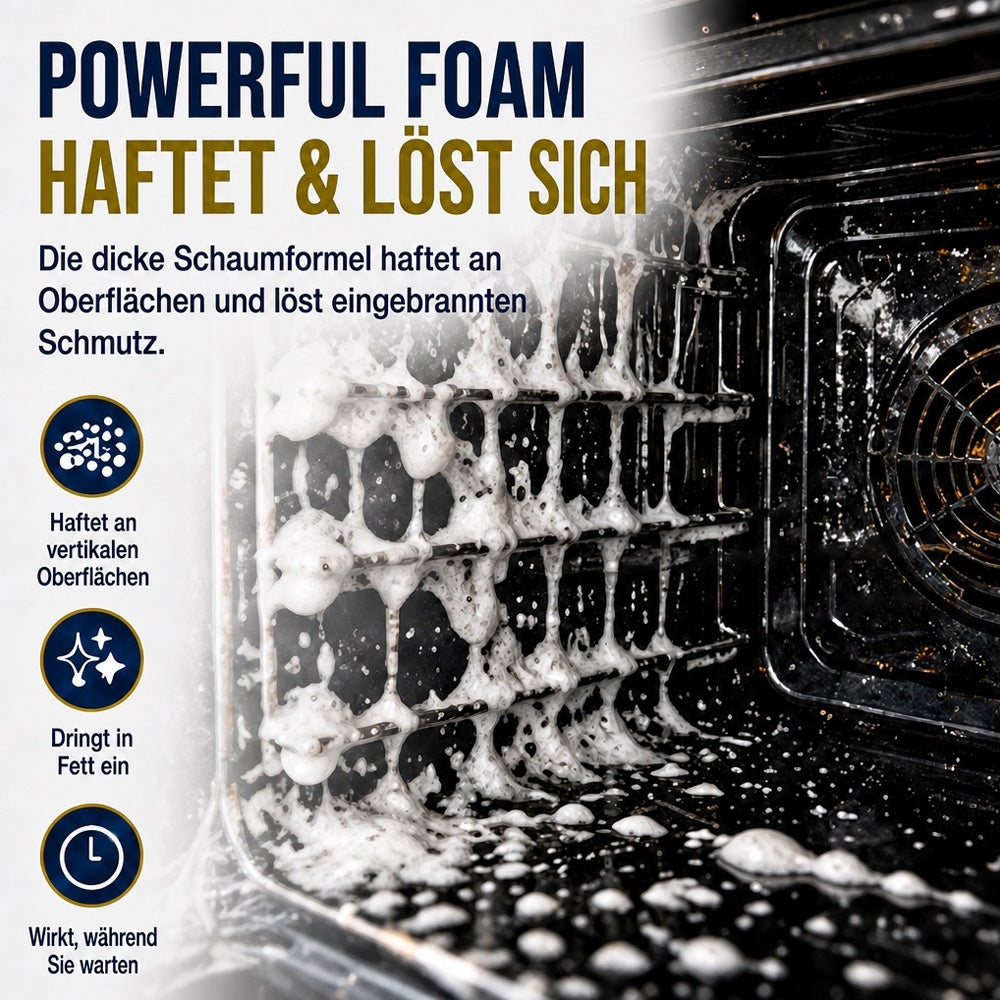 💥Sofortige Reinigung 🌻Hochwirksames Reinigungsspray für Backofen und Kochfeld🔥