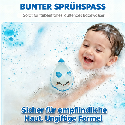 🛁 [12-teiliges Geschenkset mit Badekugeln für Kinder 💙] – 12 Tage lang jeden Tag eine neue Überraschung aus der Unterwasserwelt! 🐳 🎁