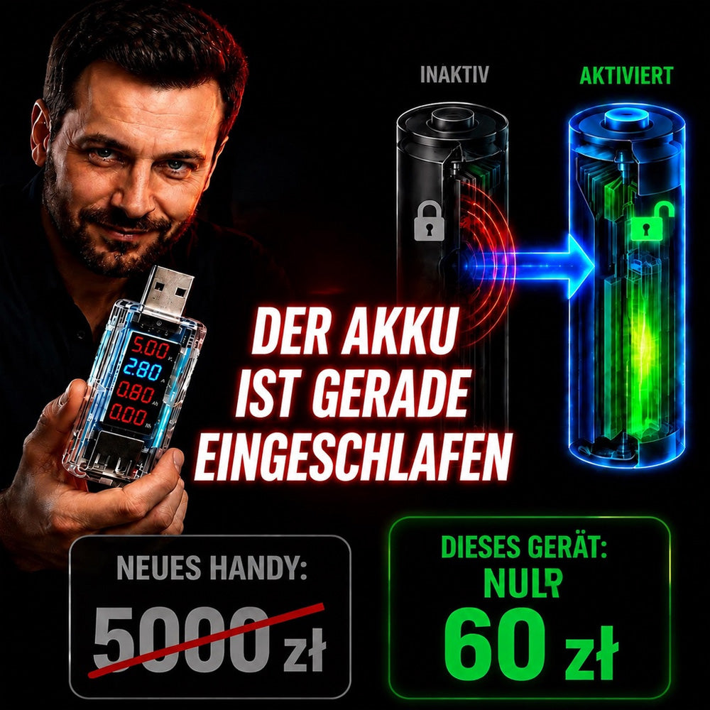 🔌Nur diese Woche|USB-Reparatur-Dongle für Smartphone-Akkus:Dein Akku bekommt ein zweites Leben
