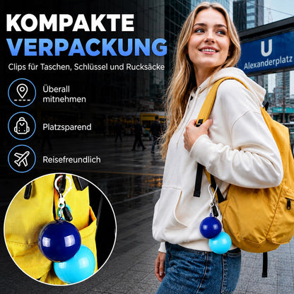 🌧️ 50% RABATT! Taschengroßer Notfall-Regenponcho, kugelverpackt, wasserdichter Regenschutz für Reisen, Wandern & Outdoor