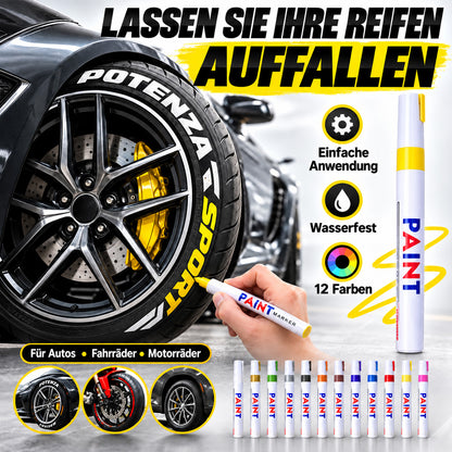 🌈Reifen-Schriftzug-Marker | Verleihe deinen Rädern einen individuellen Look✨