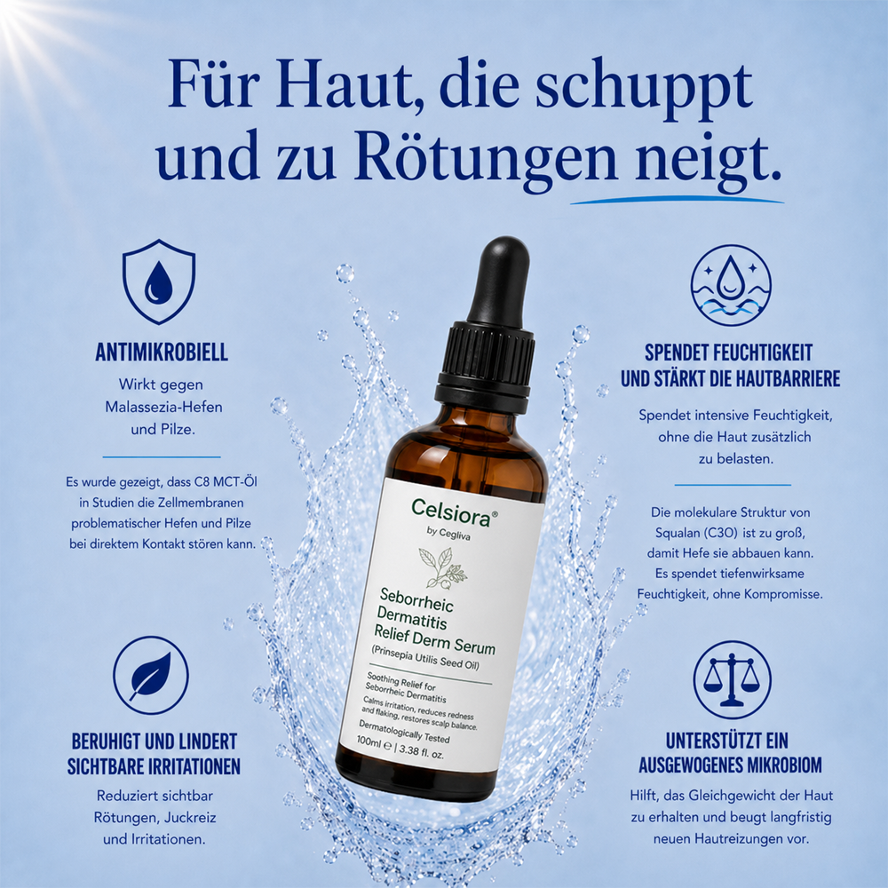 💚Celsiora® Beruhigendes Serum bei seborrhoischer Dermatitis