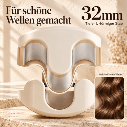 ✨50% RABATT 🌊 32-mm-Welleneisen – Weiche Wellen, voller Glamour! 🌊 4 Temperaturstufen, in ca. 10 Sekunden einsatzbereit, mit Ionen-Technologie