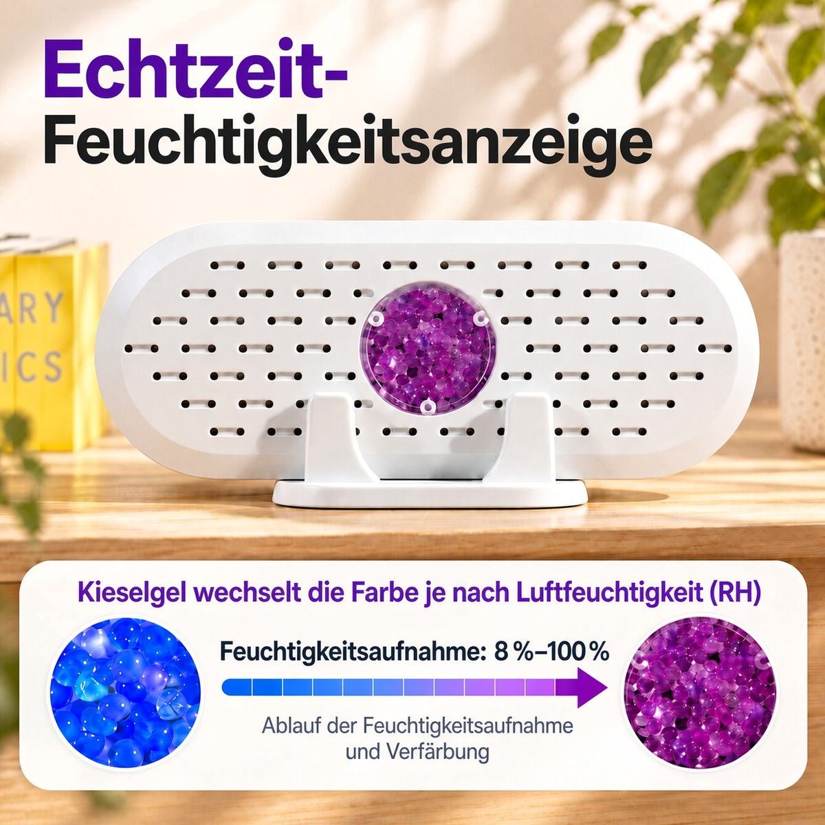 🔥 50% Rabatt  ⏰ Wiederverwendbarer Luftentfeuchter – Tragbarer Feuchtigkeitsabsorber für Zuhause, Kleiderschrank & Badezimmer