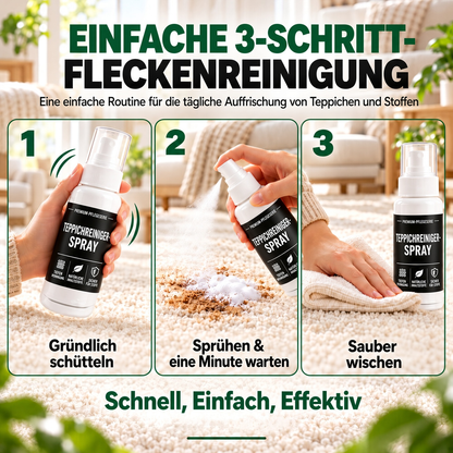 🏆 🏆 1 kaufen, 1 gratis erhalten! 🎁 Tiefenreinigendes Teppichspray – Kraftvolle Formel für Autoinnenräume, Sofas & Teppiche. Mühelose Fleckenentfernung! ✨