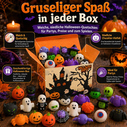 🎃👻Halloween Squishy Set – Kleine Überraschungen für die ganze Party