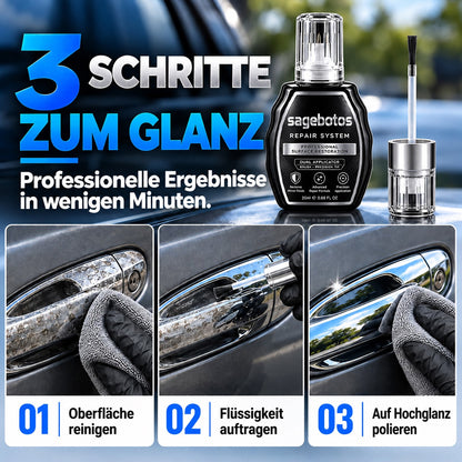 🚗Chrome-Polierstift🖋️ – 💥Verleiht Auto, Motorrad & Haushalt neuen Glanz, lässt matte & angelaufene Metallflächen in Sekunden gepflegter aussehen und schützt langanhaltend vor Wasser, Flecken, Salz & erneutem Anlaufen✨