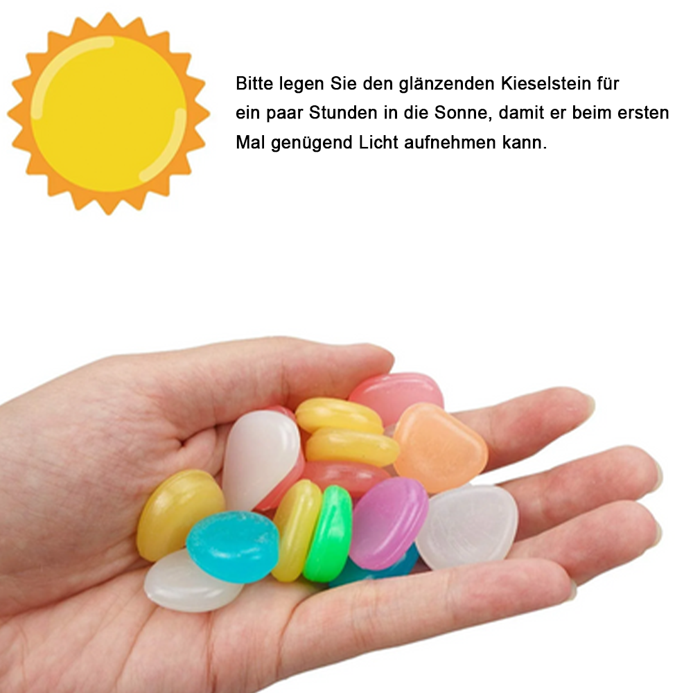 🔥1000 kaufen, 1000 gratis dazu🔥Leuchtende Steine für Garten- und Wohnkultur