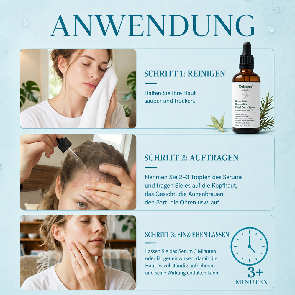 💚Celsiora® Beruhigendes Serum bei seborrhoischer Dermatitis