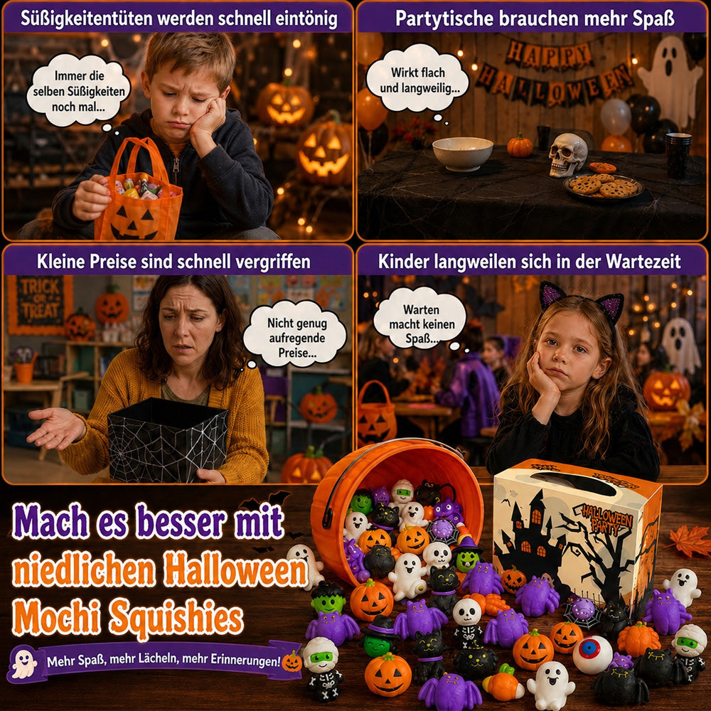 🎃👻Halloween Squishy Set – Kleine Überraschungen für die ganze Party