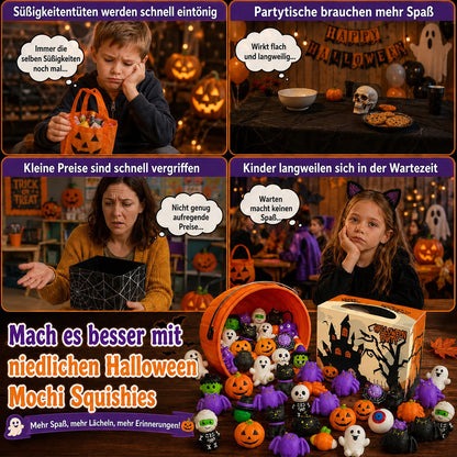 🎃👻Halloween Squishy Set – Kleine Überraschungen für die ganze Party