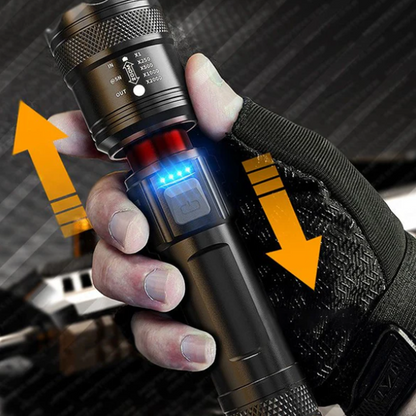 🔥heißer Verkauf🔥Zoombare Taschenlampe mit superstarkem Licht -Remifa®