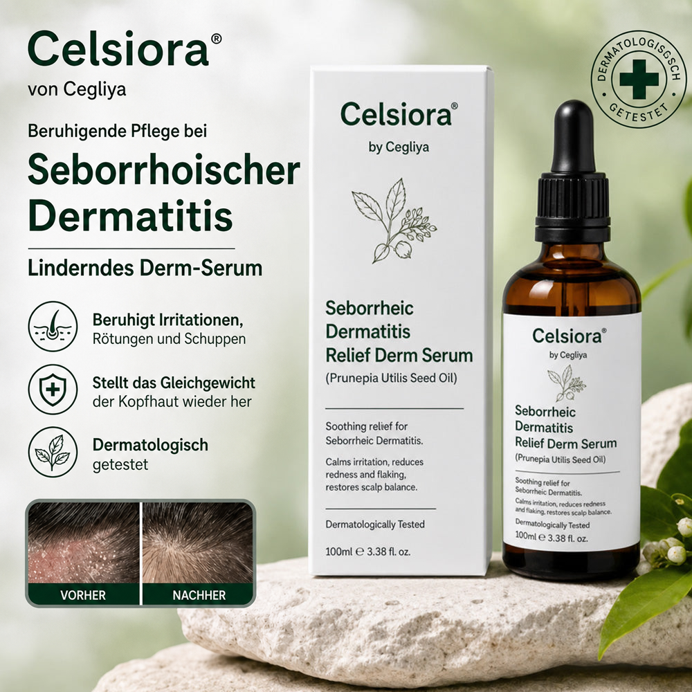 💚Celsiora® Beruhigendes Serum bei seborrhoischer Dermatitis