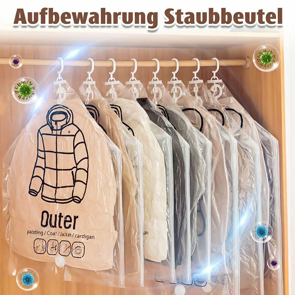 upsell💘 Valentinstagsangebot: 50% Rabatt! ✨Hängende Vakuum-Aufbewahrungsbeutel mit Elektropumpe – Sparen Sie 75 % mehr Platz & Zeit!