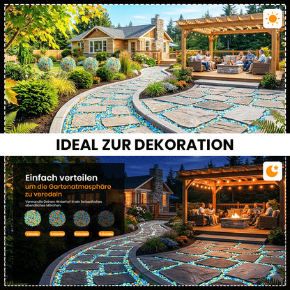 🔥1000 kaufen, 1000 gratis dazu🔥Leuchtende Steine für Garten- und Wohnkultur