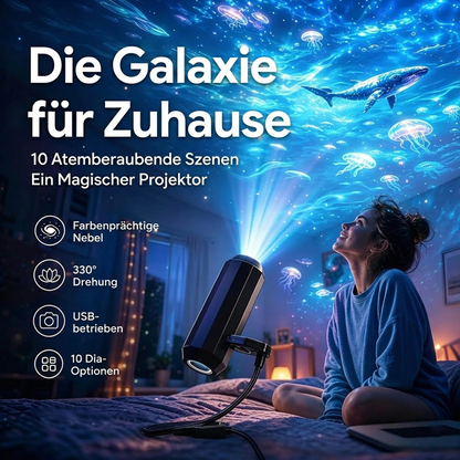 Celsiora® Nachtlicht-Projektor – Intelligenter holografischer Sternprojektor