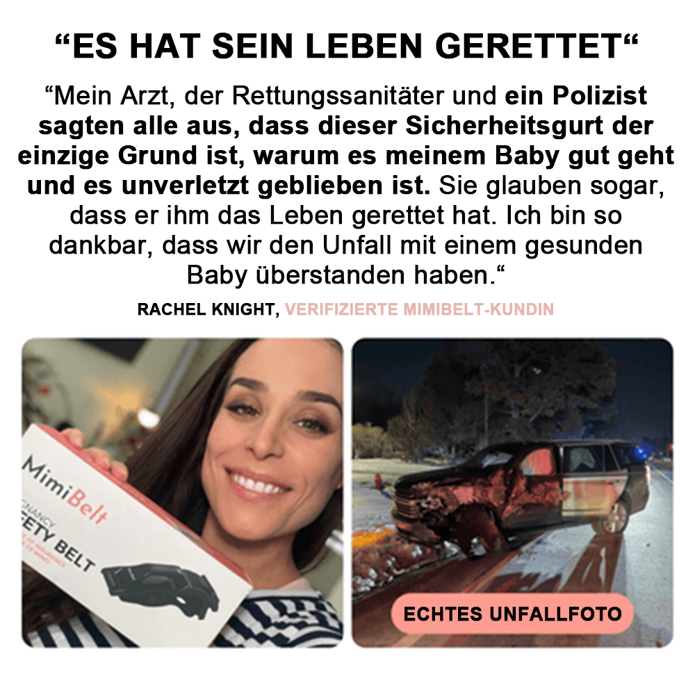 Sicherheitsgurt für Schwangere