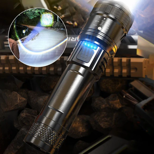 🔥heißer Verkauf🔥Zoombare Taschenlampe mit superstarkem Licht -Remifa®
