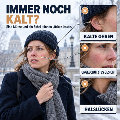 upsell❄️ 3-in-1 Winter-Sturmhaube – Winddichter Fleece-Gesichtsschutz für Damen & Herren, warm & kuschelig für Ski, Radfahren & Outdoor 🧣