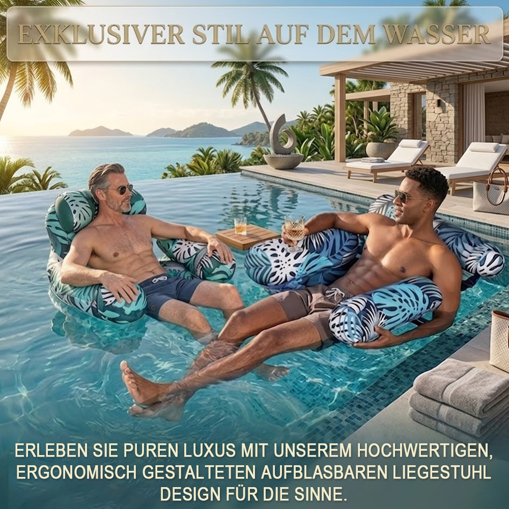 🏖️Aufblasbarer Liegestuhl für den Pool