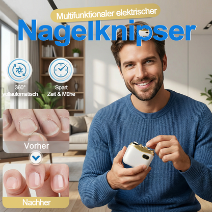 🏆 Bestseller 🔥 58 % RABATT ⏳ 2-in-1 Elektrischer Nagelknipser & Polierer -Remifa®