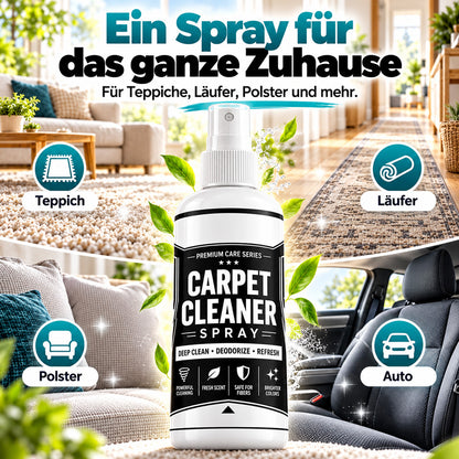 🔥🎁 2+1 GRATIS!!🥳 Tiefenreinigendes Teppichspray – entfernt hartnäckige Flecken und neutralisiert Gerüche sofort!