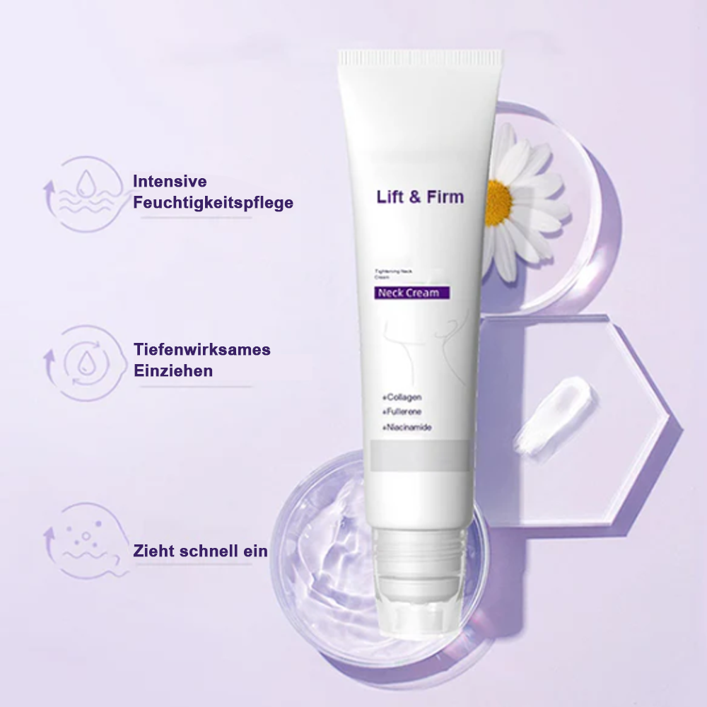 🌿Halsstraffende Creme mit Rollapplikator