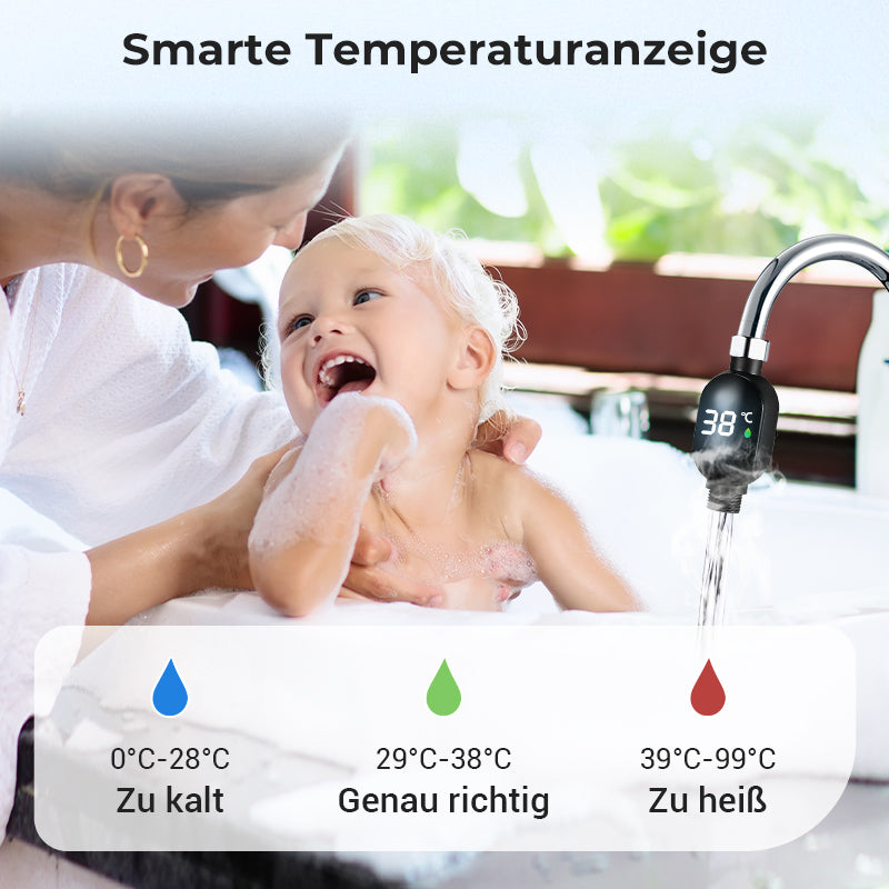 🔥50 % Rabatt💧 Duschthermometer 🌡️ Sofortige Temperatur! 🚿 -Remifa®
