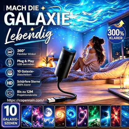 Celsiora® Nachtlicht-Projektor – Intelligenter holografischer Sternprojektor