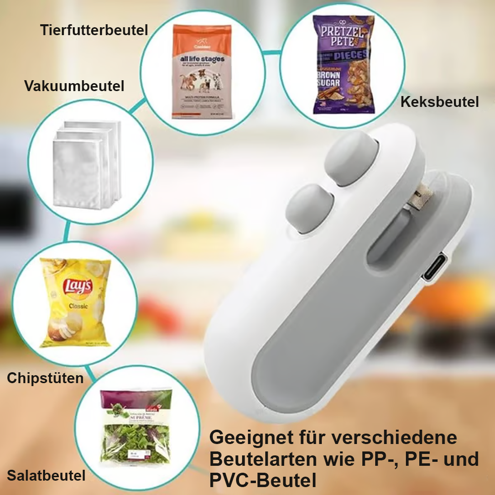 💥Neujahrsangebot 55% Rabatt💥✨Mini Siegelmaschine – 🧊Frisch halten -Remifa®