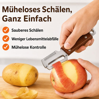 🔪🥬1 KAUFEN – 1 GRATIS ERHALTEN: Multifunktionaler Sparschäler 🥔🥕 🔥