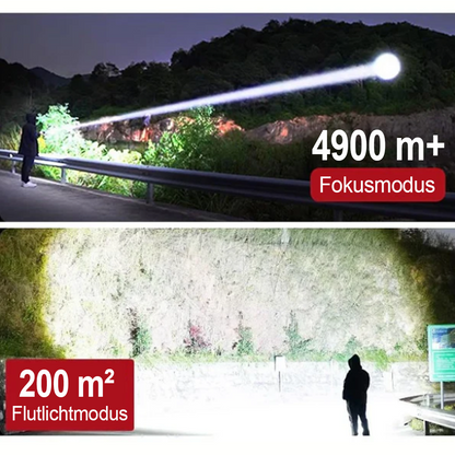 🔥heißer Verkauf🔥Zoombare Taschenlampe mit superstarkem Licht -Remifa®